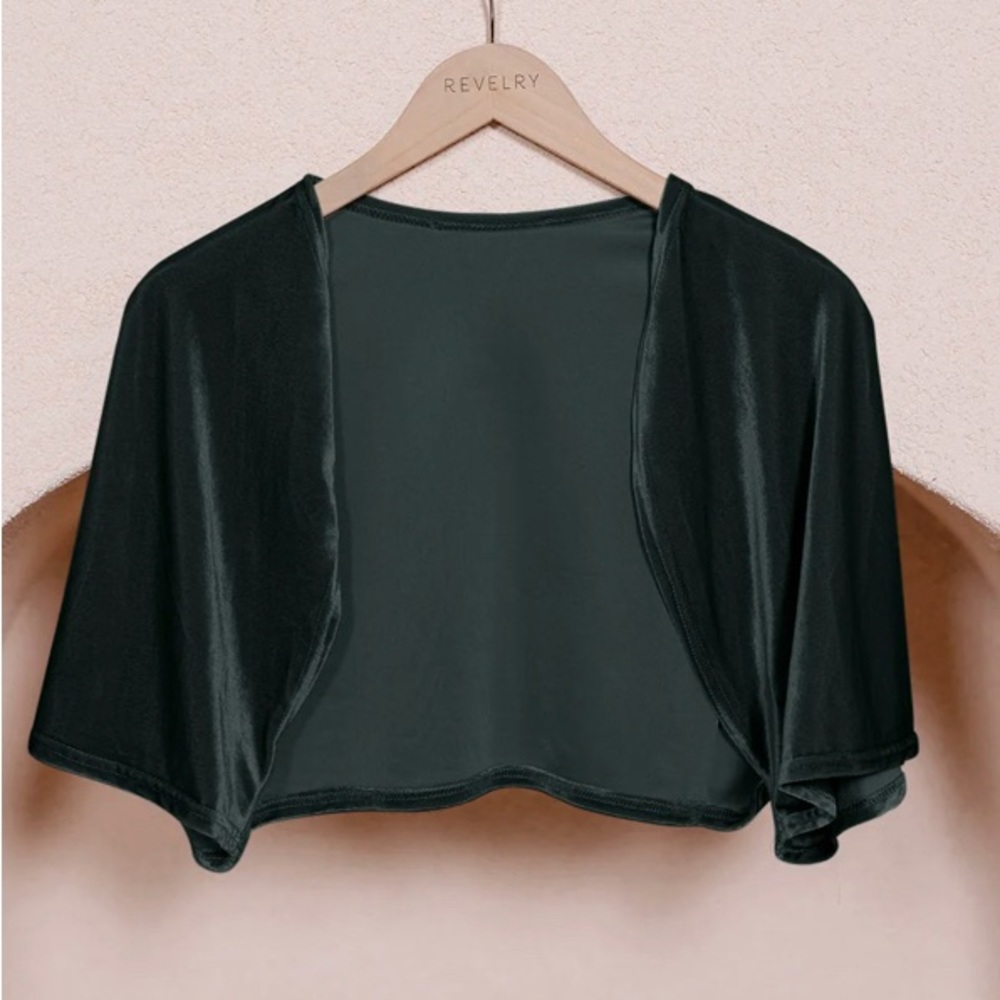 Revelry Velvet Shawl-Classic Emerald-NWT-size Medium